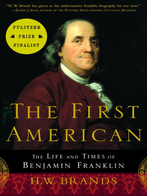 Title details for The First American by H. W. Brands - Wait list